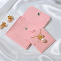 Wholesale Luxury Microfiber Jewelry Container Custom Printed Pouches with Insert