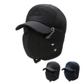 Outdoor Custom Logo Image Winter Warm Men's Sports Storm Windbreaker Pilot Trapper Ski Cap 100% Cotton Travel Fishing Cycling
