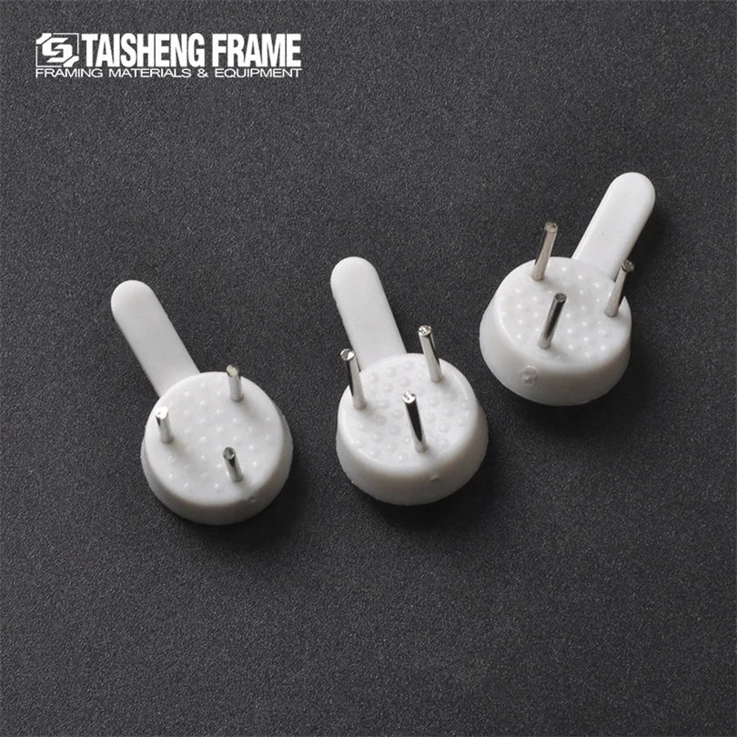 TS-H25B Traceless Photo Hook Hard Wall Picture Hooks with Nails-Holding Frame 0.5KG MegaBDM