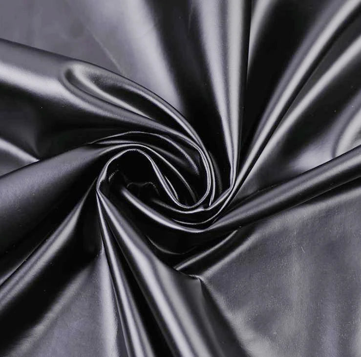 Fashion 50D Milk Silk Fresh & Breathable PU Synthetic Leather Faux Leather for Trousers Jackets and Garments