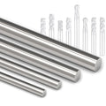 Various Sizes 8mm Polished OEM Tungsten Carbide Rods-High Hardness 94HRA ISO K05-K20 Precision Tolerance H5/H6