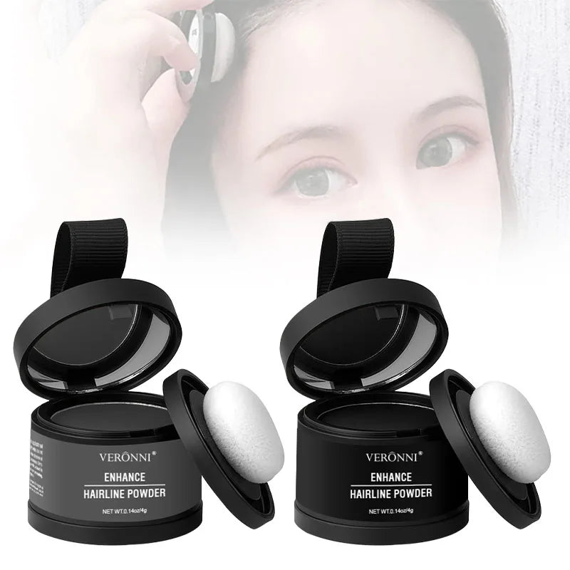 Waterproof Temporary Hair Root Touch up Line Shadow Powder for Women Hairline Shadow Powder