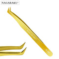 NAGARAKU N-04  Stainless Eyelash Extension Tweezers Volume  Lash Extension Tweezer Eyelash Tools