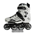 Aggressive Inline Slalom Skates Racing Roller Skating with Aluminum Frame PP Chassis Skates Shoe Made of PU Material for Adult