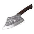Xingye Hand-make Forged 5Cr15 Chef Kitchen Knife Decorative Pattern Blade Cutting Fish Meat Cleaver Cooking Tools