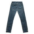 DENIMGUYS Custom Special Design Upside Down Bottom Men's Jeans Vintage Blue Streetwear Denim Jeans Men