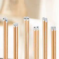 Reusable Eco Friendly Cute Animal Cat Dog Bear Rabbit Pattern Printed Natural Bamboo Wooden Chopsticks
