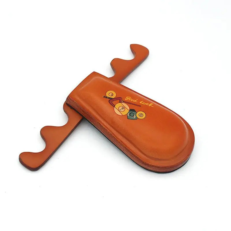 High-end Billiard Accessory Leather Billiard Cue Rest Rack for Sale