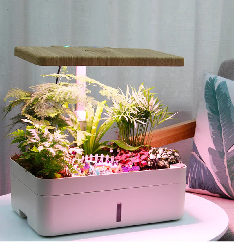 Hydroponic Garden Home Led Smart Vertical Growing Systems Microgreens Automatic Smart Electric Garden
