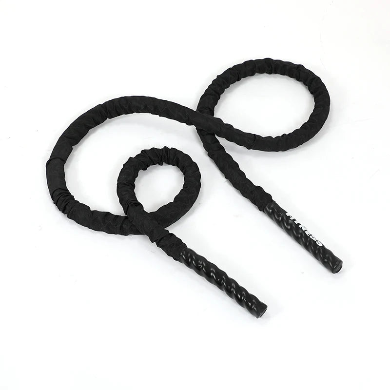 Heavy Duty 25mm/38mm Weighted Jump Rope for Men and Women Fitness Exercise Skipping Rope