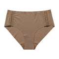 JOGOGO Wholesale Customize Ice Silk One-piece 5 Colors Double Breasted Open Button Seamless Underwear