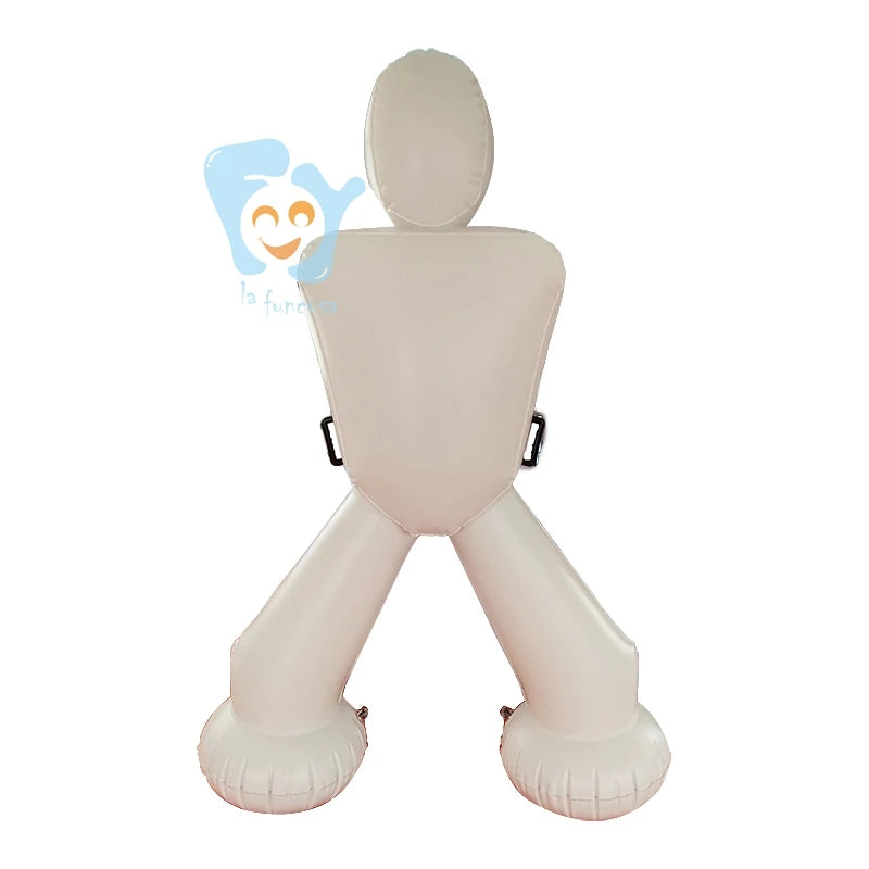 2m Adult New Inflatable Man Shape Auto-Rebound Football Dummy Soccer Training Mannequins