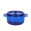 Factory Wholesale Enamel Cast Iron Casserole Pot with Lid Heavy Duty Non Stick Dutch Oven Cookware for Kitchen Cooking Baking