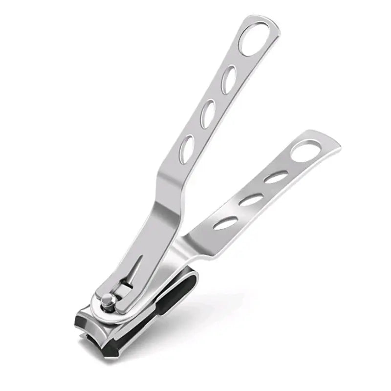 Stainless Steel 360 Degree Rotatable Nail Clipper Trimmer Cutter Sturdy Sharp Fingernail Toenail Clipper with Catcher