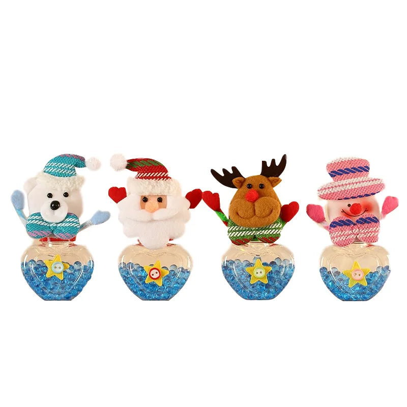 Wholesale New Creative Christmas Candy Jar Santa Snowman Elk Christmas Decoration Christmas Candy Box