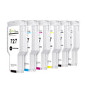 OCBESTJET 300ml 727 Compatible Ink Cartridge With Dye Ink and Stable Chip for HP DesignJet T920 T1500 T2500 T930 T1530 Printer