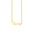 Simple Fashion Non Tarnish Mothers Day Gifts Stainless Steel Jewelry Gold Plated Mom Letter Pendant Mama Necklace