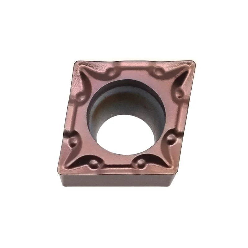 Zhuzhou OEM Single-sided Rhomboid Carbide Inserts Suitable for Stainless Steel Semi-finishing CNC Inserts 060204 060208