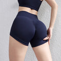 Double-sided Abrasion Tight Fitness Sports Wear Summer Gym Yoga Short Leggings Women High Waist Cycling Biker Shorts
