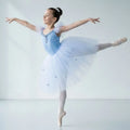 Professional Ballet Romantic Tutu Long Skirt Black Red Spain Dress Adult Children's Ballet Performance Dress