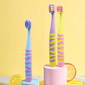 Cartoon Children Toothbrush Ultra Soft Bristle Toothbrush Ages 5+ Kid  Toothbrush 1 Count (Pack of 4)