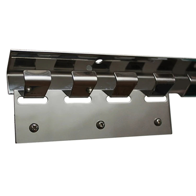 PVC Curtain Hanging Accessories Stainless Steel Curtain Rod Impact & Scratching Resistance 304/201Stainless Steel Hanger