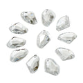 Double Hole Flatback Nickel-Free High Grade Acrylic Rhinestones Customized Size Hand-Stitched Decorative Double Ice Block for