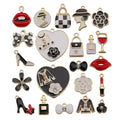 AA016214 Charm Keychain Diy Craft Metal Planar Ally Fashion Handmade Charm Bracelets