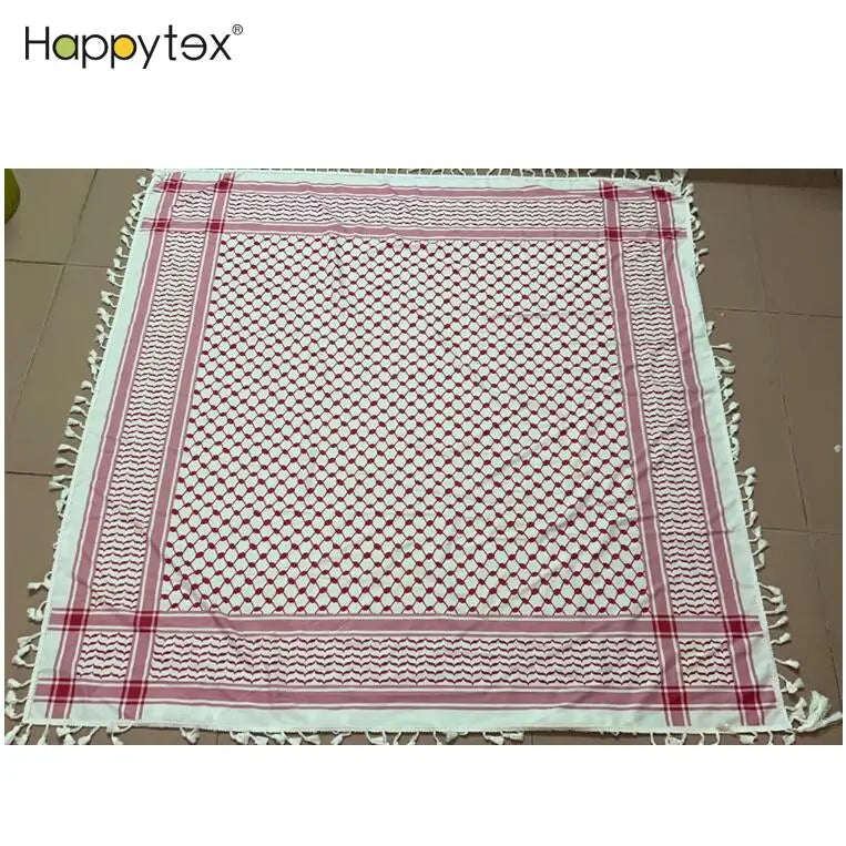 2024 Unisex Soft Saudi Shemagh Arab Scarf Kuffiyeh Hijab Arafat Palestinian Keffiyeh Arabic Scarf Men Shawl Headscarf Palestine