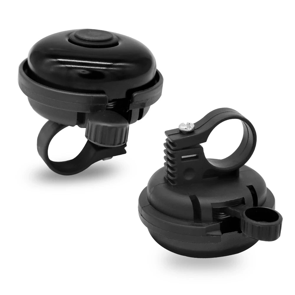 Classic Style Classic Bicycle Bell Aluminum Alloy Bike Ring with Clear Loud Crisp Sound for Safety Cycling
