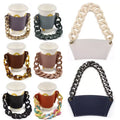 Outdoor Coffee Cup Holder PU Leather Resin Chain Wholesale Tea Sleeves Water Cup Carrier for Women