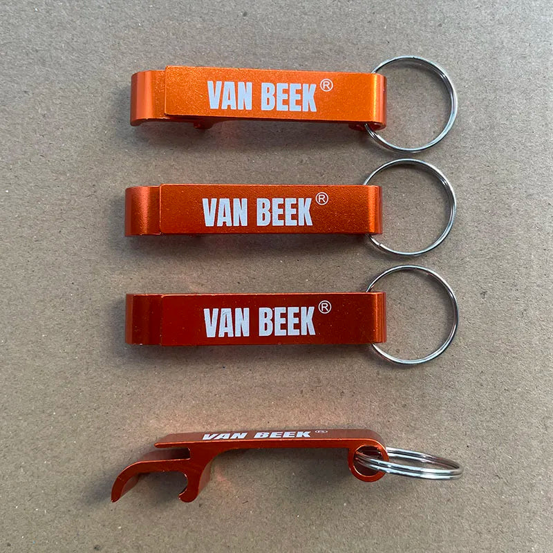 Custom Logo Aluminium Alloy Beer Opener Key Chain Can Bottle Opener Keyring Promotion Bottle Opener with Keychain