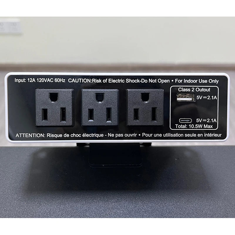 Super Practical Type C USB Power Socket Standing Desk AC Power Supply Socket