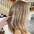 Wholesale Vendor Body Wave Highlights Color Kosher Wig Glueless Full Lace Wig Cuticle Aligned HD Lace Front Wig