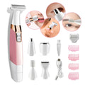 5 in 1 Electric Hair Razor for Women Remove Body Nose Hair Trimmer Eyebrow Legs Armpit Painless Face Shaver