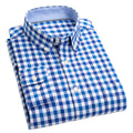 TS2109 Wholesale Multi Colors Mens Long Sleeve Oxford Cotton Fabric Shirts Mens Printed Shirts for Casual or Formal Occasion