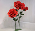 L925 Big Wedding Supplier Flower Arrangement Background Eva Rose Large Flowers Giant Flowers for Wedding Window Stage Decoration