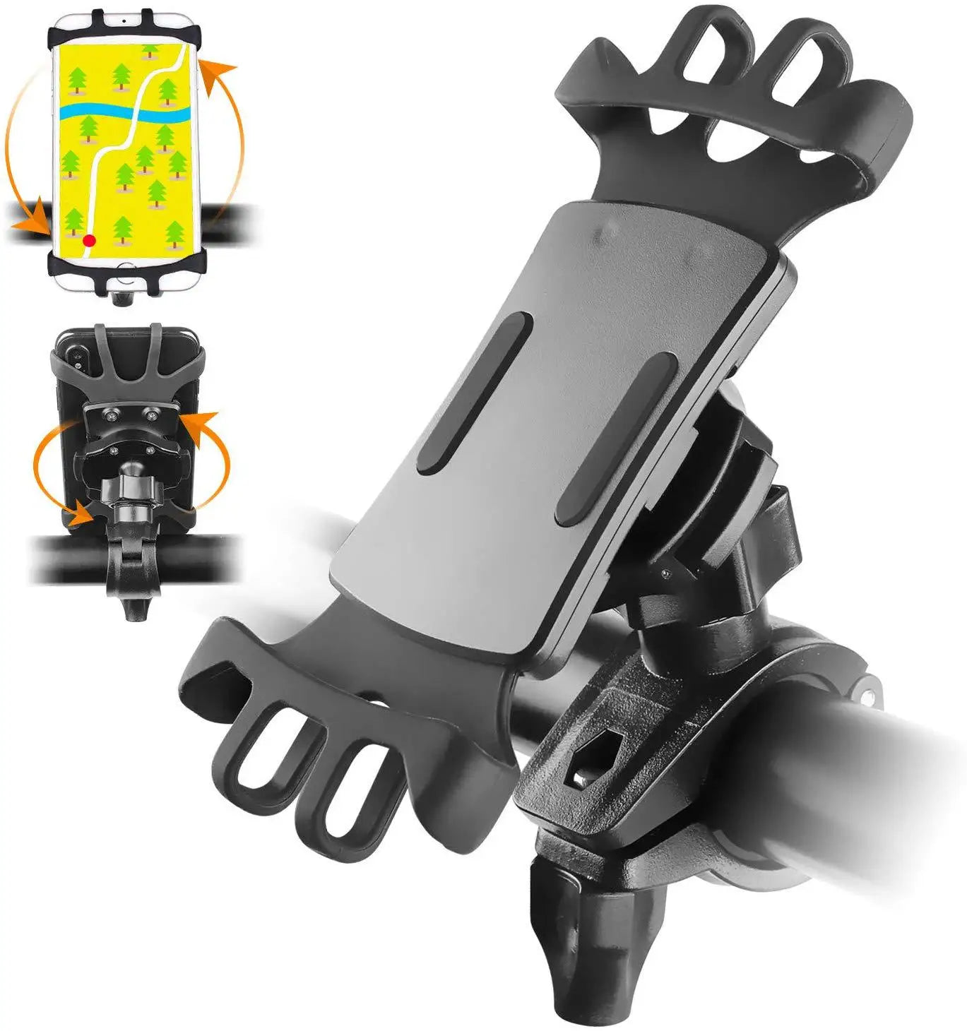 New Motorcycle Cycling Cell Phone Holder  Motorcycle Anti-shake Bike Phone Holder