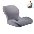 New Design Orthopedic Memory Foam Back Support Pillow and Seat Cushion Opp Bag 100% Polyester Knitted 7 Years Production Factory