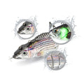 Hard Fishing Lure 13cm 54g 4 Multi Jointed Swimming Lure Rigid Artificial Rechargeable Electronic Lure
