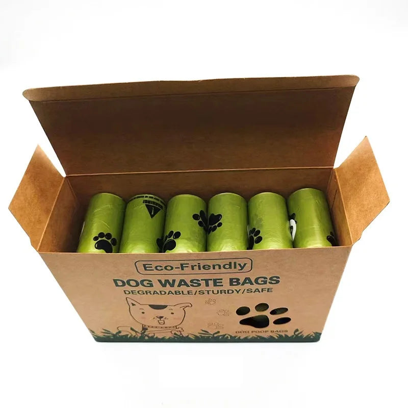 Premium Luxury Custom Eco-Friendly Bio Packaging Degradable Certified Compostable Eco Pet Cat Dog Poop Waste Bag