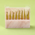 Eyelash Extension Tweezer Stand Holder Storage Holder 8 Hole Lash Tweezers Display Organizer