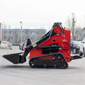 Newest Small Skid Steer Front End Loader With Bucket Mini Skid Steer Loader Attachment Skid Steer Bagger Mini