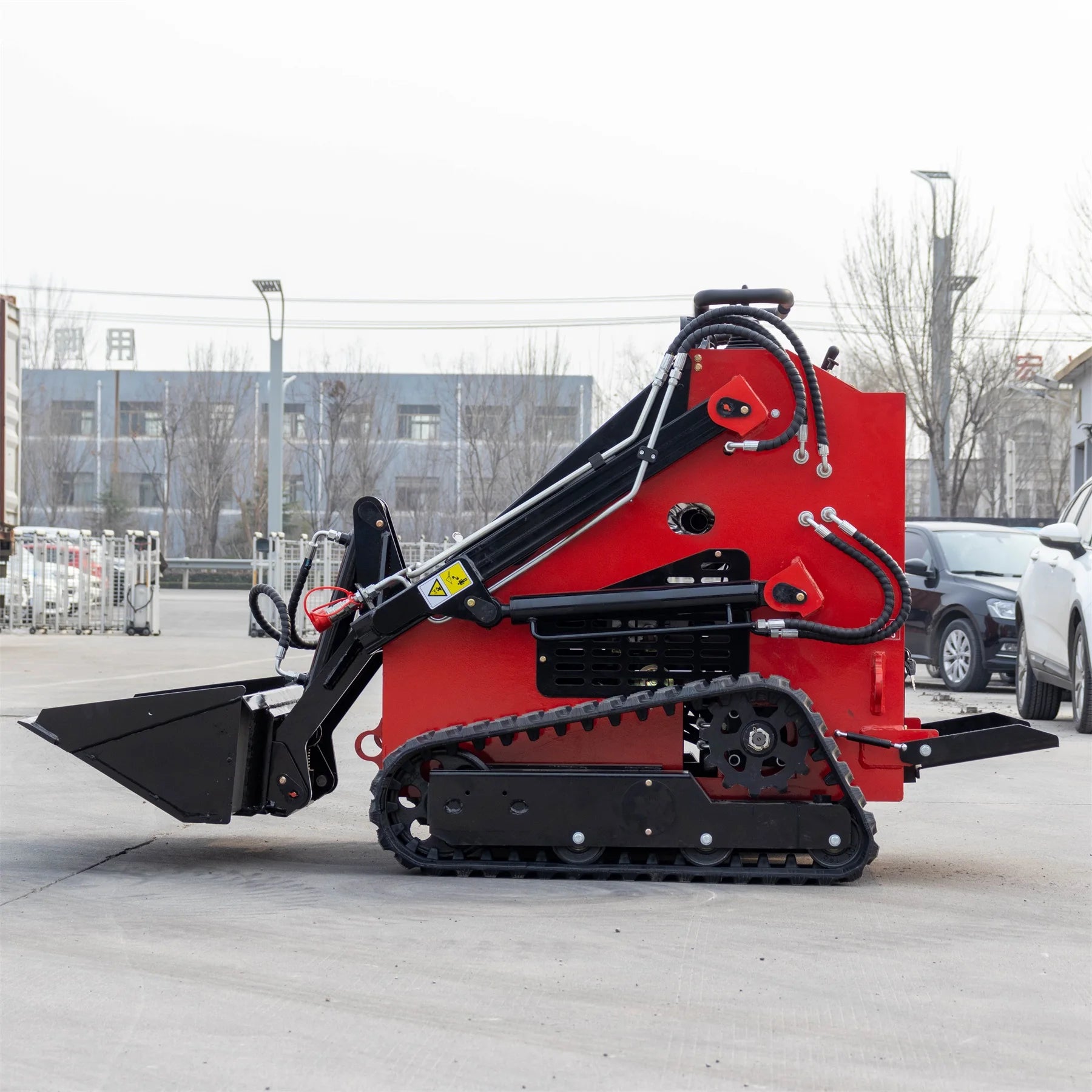 Newest Small Skid Steer Front End Loader With Bucket Mini Skid Steer Loader Attachment Skid Steer Bagger Mini