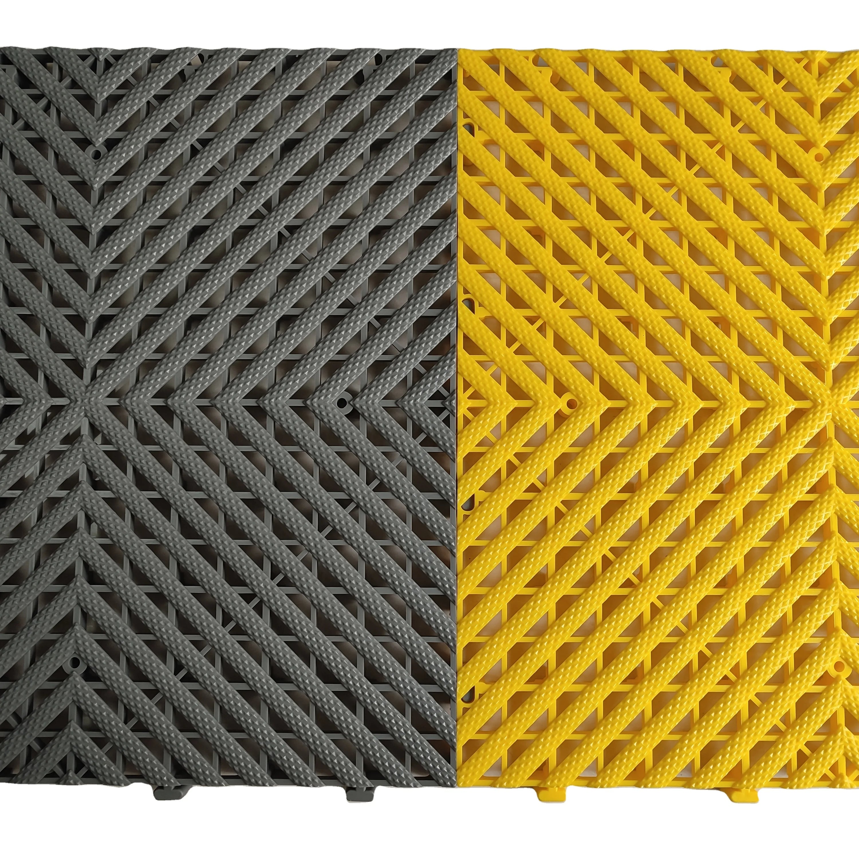Brand New Modern Design Interlocking Garage Floor Tiles PP Material for Outdoor Private Garages Discount Direct Sales