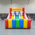 Factory Customized Commercial Carnival Booth Game Basketball Inflatable Shooting Ball PVC Material Easy Setup 4X3X3m for Sale