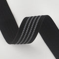 Black 2.5 CM High Tenacity Eco Friendly Elastic Waist Band for Garment Anti Slip Use