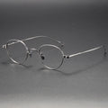 M5-Mod02 Classic Fasion Round Titanium Optical Glasses Frames Unisex for Women Men