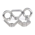 Delta/Triangle Lifting Nut DIN 582 Lifting Eye Butterfly Wing Anchor Nut Stainless Steel Eye Nut