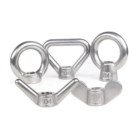 Delta/Triangle Lifting Nut DIN 582 Lifting Eye Butterfly Wing Anchor Nut Stainless Steel Eye Nut